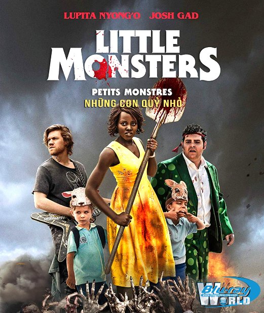 F1906. Little Monsters  2019 - Những Con Quỷ Nhỏ 2D25G (DTS-HD MA 5.1)  